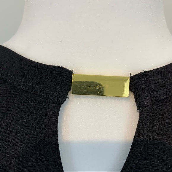 Sexy Black Maxi Dress Size Medium Petite - Picture 11 of 12